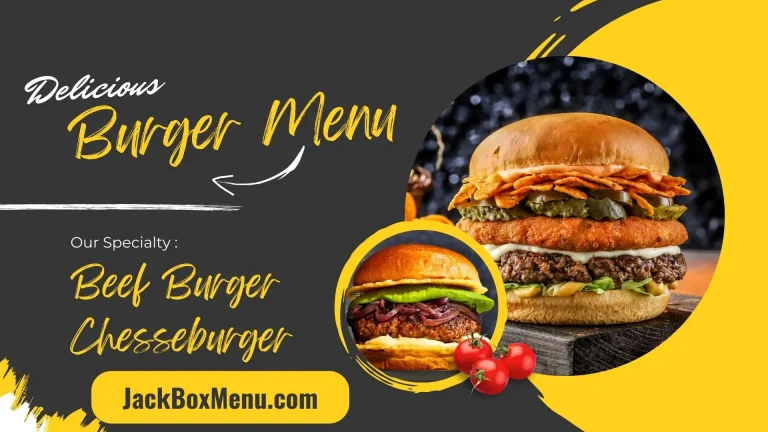 Jack in the Box Burger Menu With Updated Price List 2024