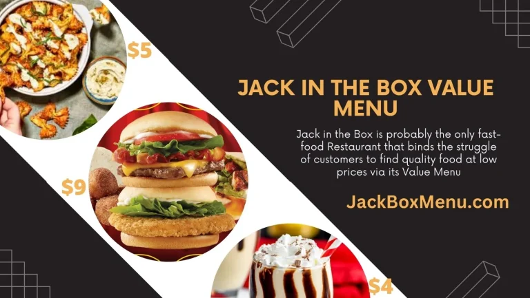 Jack in the Box Value Menu With New Price List 2024