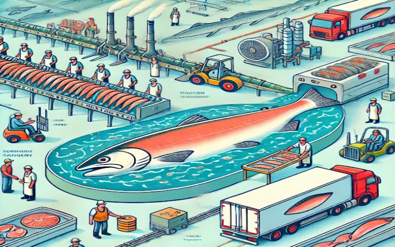 From Ocean to Plate Exploring the Salmon Supply Chain